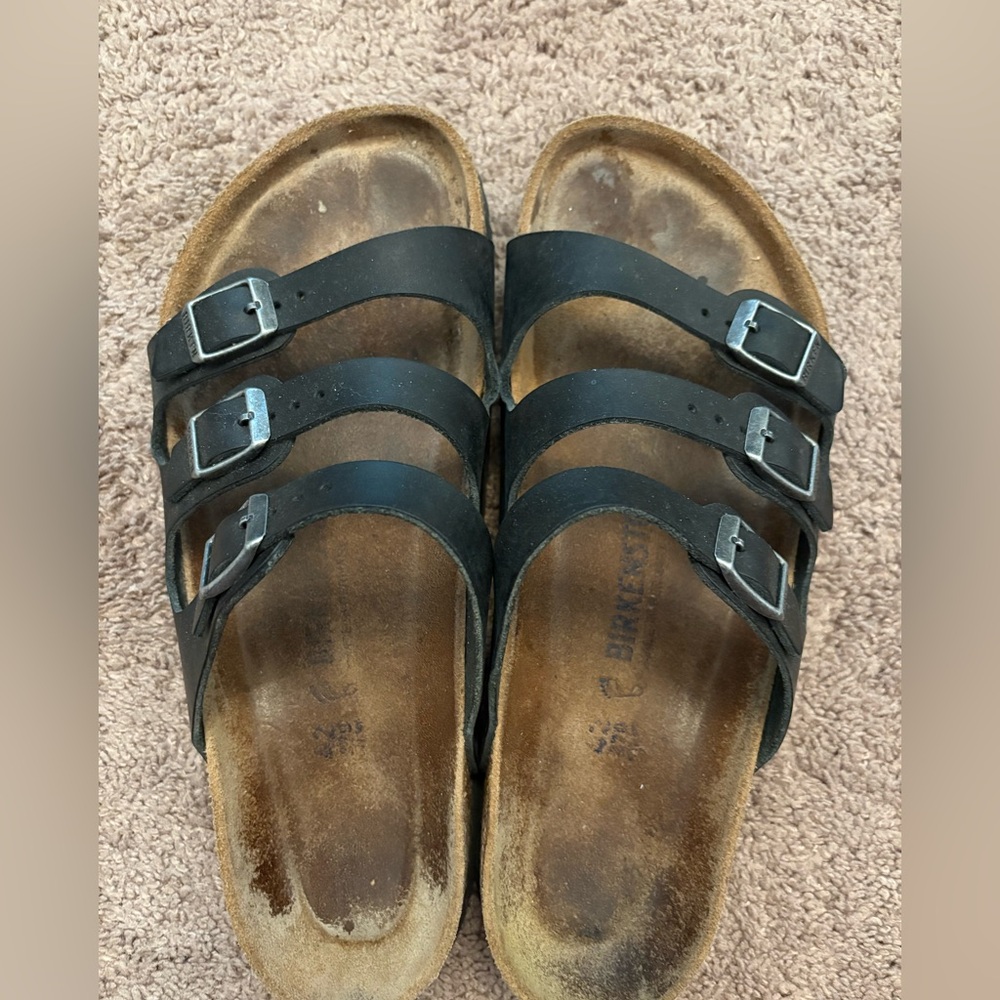 Birkenstock Florida Black Sandals